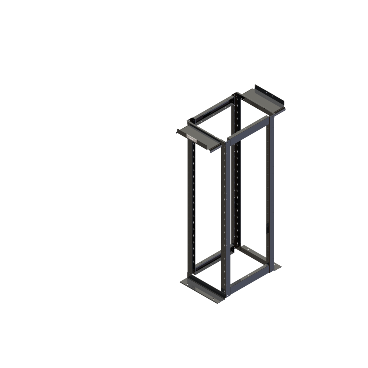 Ortronics Mighty Mo 20 4-Post Fixed Rack 45RU 30
