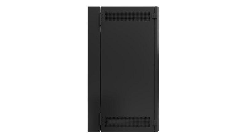 Legrand C2G 26RU Swing-Out Wall-Mount Cabinet with Plexiglass Door - Black - TAA