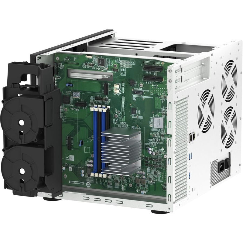 QNAP TS-1655-8G 16-Bay Tower NAS – Intel Atom C5125 8-Core, 8GB DDR4, 2.5GbE, Hybrid Storage, QuTS hero