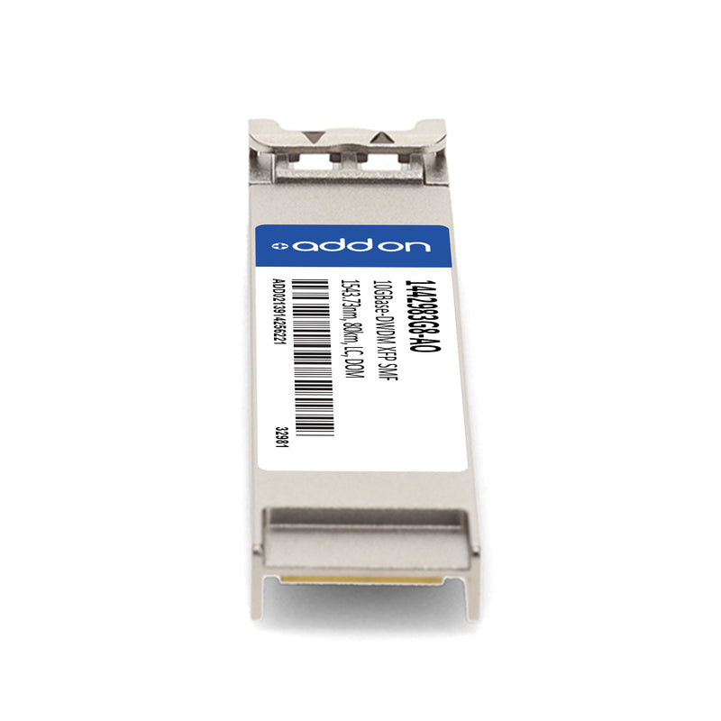 AddOn ADTRAN® 1442983G8 Compatible 10GBase-DWDM XFP Transceiver (SMF, 1543.73nm, LC, 80km, DOM, -40 to 85°C, TAA)