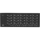 iPGARD 4-Port Secure Quad-Head DVI-I KVM Switch with CAC and Audio (SDVN-4Q-P)