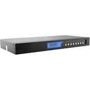 iPGARD 8-Port Single-Head Secure Pro DVI-I KVM Switch with CAC and USB Emulation (SDVN-8S-P-LM)
