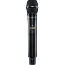 Shure AD2/KSM9B Axient Digital Handheld Wireless Microphone Transmitter with KSM9 Capsule, Black (AD2TA/K9B=-G57)