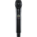 Shure AD2/KSM9HSB Digital Handheld Wireless Microphone Transmitter with Dual-Pattern Capsule G57 Band 470–616 MHz Black (AD2TA/K9HSB=-G57)