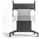 Salamander FPS1XL/EL/GG XL Electric Lift Motorized Cart for 60"-90" LCD Displays – Gray, Graphite