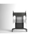 Salamander FPS1XL/EL/GG XL Electric Lift Motorized Cart for 60"-90" LCD Displays – Gray, Graphite