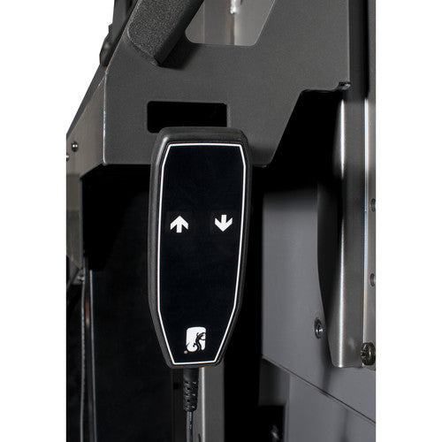 Salamander FPS1XL/EL/GG XL Electric Lift Motorized Cart for 60"-90" LCD Displays – Gray, Graphite