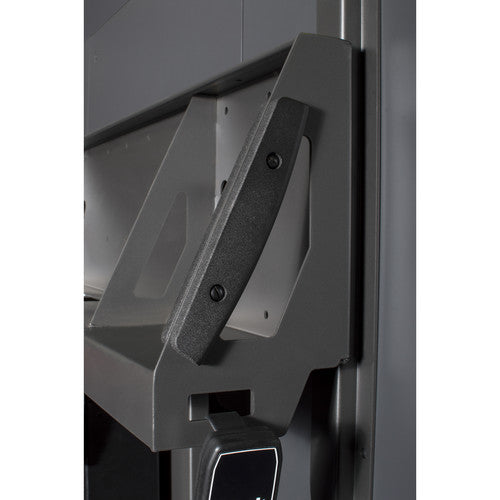 Salamander FPS1XL/EL/GG XL Electric Lift Motorized Cart for 60"-90" LCD Displays – Gray, Graphite