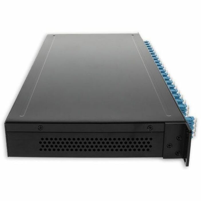 AddOn 40 Channel High Performance DWDM MUX/DEMUX (21–60), 1U Rack Mount, LC/UPC, Rugged with Monitor Port