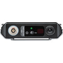 Shure Axient Digital ADX1 Bodypack Transmitter with LEMO3 Connector (470–616 MHz, TAA) (ADX1LEMO3TA=-G57)