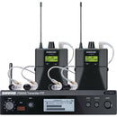 Shure PSM 300 Twin-Pack Pro Wireless In-Ear Monitor System (H20: 518–542 MHz) (P3TRA215TWP-H20)