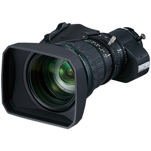 Fujinon UA18x7.6BERD UHD 4K 7.6-137mm f/1.8 ENG Zoom Lens with 2x Extender & S10 Drive