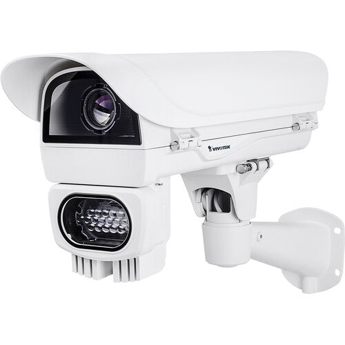 Vivotek IP9165-LPCKIT-S1-V2 2MP IR Outdoor H.265 License Plate Recognition Camera Kit with 12-40mm P-Iris Lens