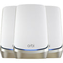 NETGEAR Orbi Quad-Band Mesh WiFi 6E System AXE11000 Tri-Pack (RBKE963-100NAS)