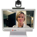 HP Poly EDUCart G7500 Video Conferencing System with EagleEye IV 12x Camera, Speakers, and Mobile Cart (9P7Y7AA)
