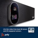 Poly Studio X70 All-In-One 4K Video Bar with TC10 Touch Controller Kit No Radio GSA/TAA Compliant (8L539AA
