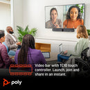 Poly Studio X70 All-In-One 4K Video Bar with TC10 Touch Controller Kit No Radio GSA/TAA Compliant (8L539AA