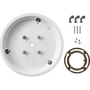 Shure MXA901W-R-HCM-V Microflex Advance Ceiling Array Microphone Flush-Mount Bundle White for Medium Rooms
