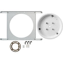 Shure MXA901W-R-TB Ceiling Array Microphone with Tile Bridge Mount Bundle (MXA901W-R-TB-V)