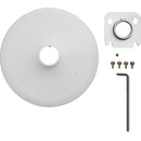 Shure MXA901W-R-PM-1.5-V Ceiling Microphone Pole-Mount Bundle for Medium Rooms (MXA901W-R-PM-1.5-V)