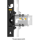 Chief TiLED Left dvLED Wall Mount for LG LSCB Ultra Slim Series – 4 Displays Tall (TILD1X4LG2-L)