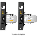 Chief TiLED Left dvLED Wall Mount for LG LSCB Ultra Slim Series – 4 Displays Tall (TILD1X4LG2-L)