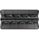 Shure MXWNDX8G Networked 8-Bay Charging Station for MXW neXt Transmitters (MXWNDX8GTA)
