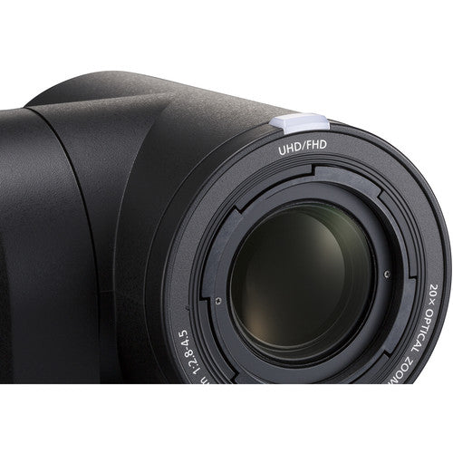 Panasonic AW-UE150AKPJ UHD 4K 20x PTZ Camera with OLPF (Black)