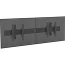 Chief Fusion Large 2x1 Modular Menu Board Wall Mount for 40–55" Displays – Black (LWM2X1UM)