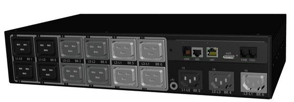 Server Technology PRO1 Smart PDU – 15 Outlets, 17.3kW, Primary (C1S15HN-DQJN5BC3-013)
