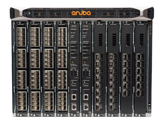 HPE Aruba Networking CX 8400 8-Slot Chassis Switch Bundle (JL376A