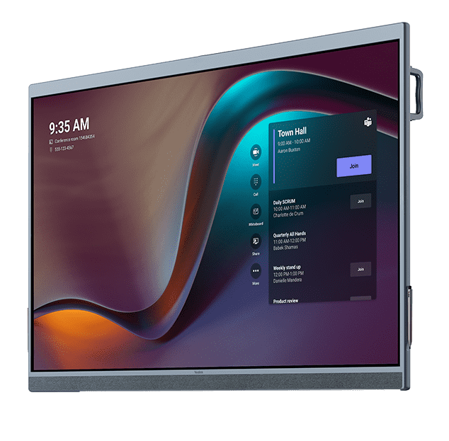 Yealink ETV65 65-Inch 4K Extended Touch Display for MeetingBoard