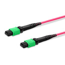NVIDIA MFP7E10-N025 Multimode MPO-12/APC Type-B Crossover Fiber Cable, 25m