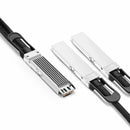 NVIDIA MFA7U40-H003 Twin-Port OSFP to 2x QSFP56 Active Optical Splitter Cable, 2x 100Gb/s HDR100, 3m
