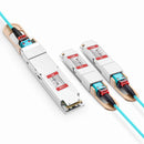 NVIDIA MFA7U10-H015 InfiniBand HDR Fiber Optic Splitter Network Cable – 15m Active Optical Cable