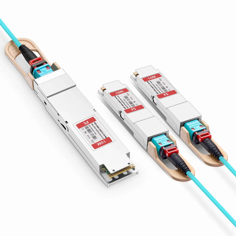 NVIDIA HPE InfiniBand HDR OSFP to 2xQSFP56 10m Splitter Active Optical Cable