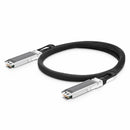 NVIDIA MCP4Y10-N001 800Gb/s Twin-Port OSFP to OSFP Passive Copper Cable, InfiniBand NDR, 1m, 30AWG