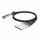 NVIDIA MCA7J70-N004 800Gb/s Twin-Port OSFP to 4x 200Gb/s OSFP Active Copper Splitter Cable, InfiniBand NDR, 4m, 30AWG