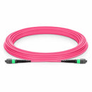 NVIDIA MFP7E10-N025 Multimode MPO-12/APC Type-B Crossover Fiber Cable, 25m