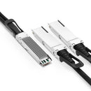 NVIDIA MCA7J65-N004 800Gb/s Twin-Port OSFP to 2x 400Gb/s QSFP112 Active Copper Splitter Cable, InfiniBand NDR, 4m, 30AWG
