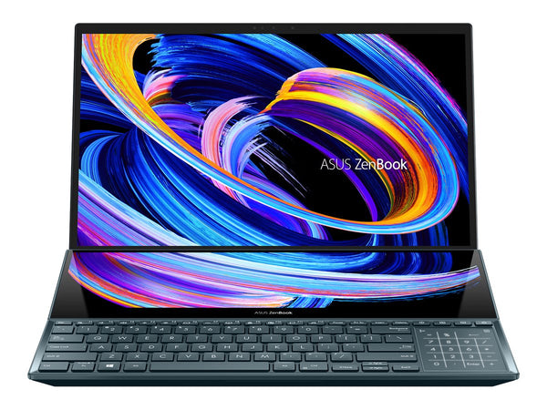 ASUS Zenbook Pro Duo 15 OLED UX582ZM-XS96T – Intel Core i9, RTX 3060, 32GB RAM, 1TB SSD, 15.6" OLED Touchscreen, Win 11 Pro