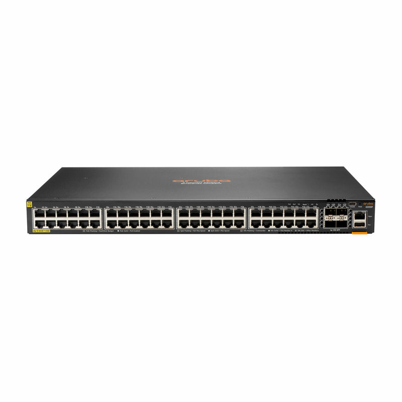 HPE Aruba Networking CX 6200F 48G Class-4 PoE 4SFP+ 370W Switch (JL727B