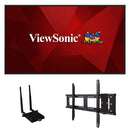 Viewsonic Cde8630-E1 - 86" Display, 3840 X 2160 Resolution, 450 Cd/M2 High Brightness, 24/7, Hdmi, Usb-C, Built-In Content Sharing, Remote Management