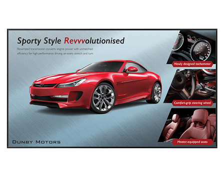 Sharp PNHM651 65" Class 4K UHD Commercial Display with Android SoC