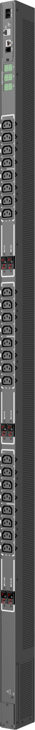 Server Technology PRO1 Switched PDU C1W24VT-5PPA17AC – 24 Outlets, 17.3kW, 415V