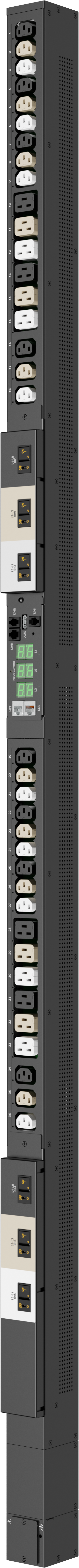 Server Technology PRO2 Smart PDU C2S36CE-YQME2M66 – 36 Outlets, 17.3 kW, Primary