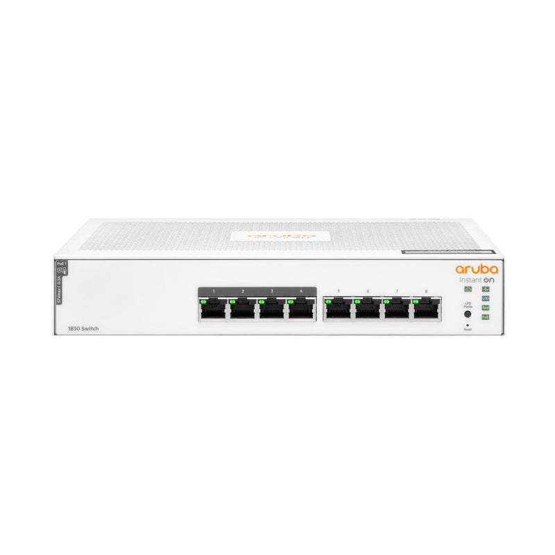 HPE Networking Instant On 1830 8-Port Gigabit PoE+ 65W Smart Switch (JL811A