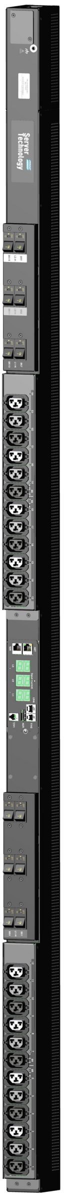 Server Technology PRO2 C2WG24TB-5QCD27T0 24-Outlet Switched POPS PDU