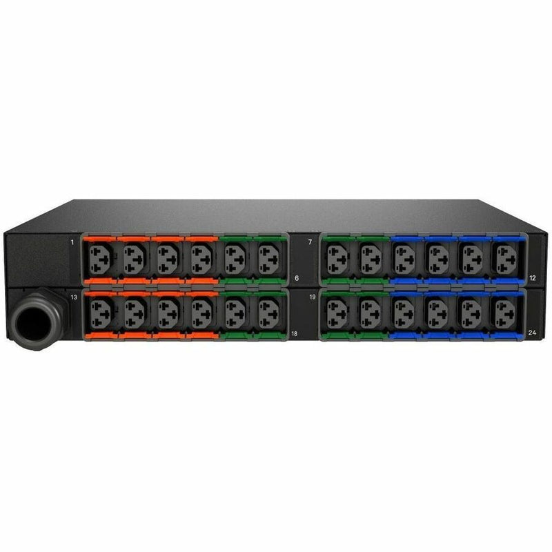 Vertiv Geist Switched rPDU NS30217 | 24 x C13/C19 | L21-30P | 30A | 3-Phase | Horizontal 2U