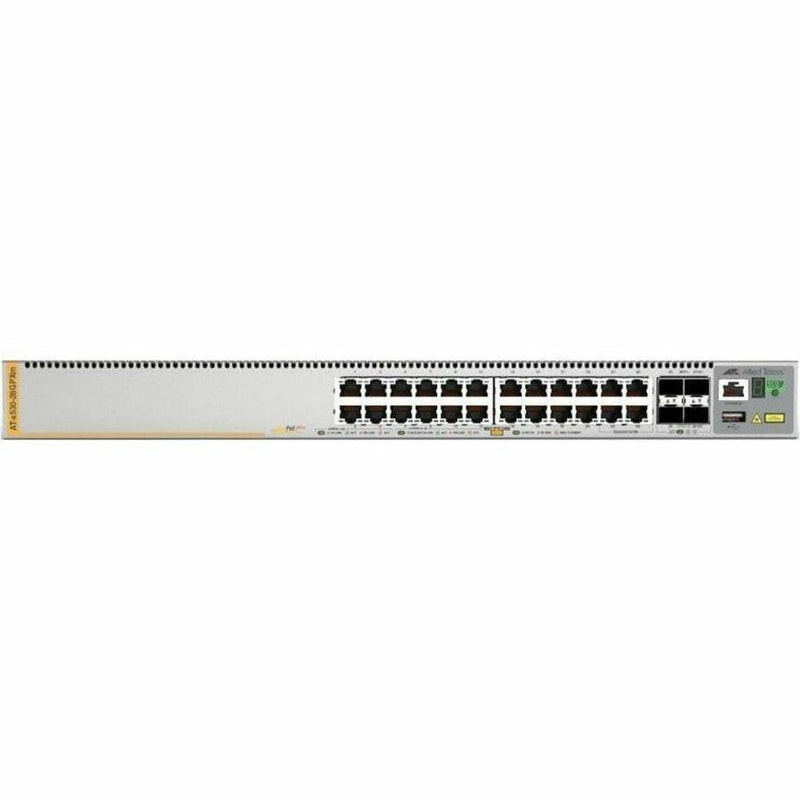Allied Telesis x530-28GPXm 24-Port Layer 3 PoE+ Stackable Managed Switch